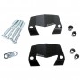 Anti-dirt protection for front, left and right brake calipers - black BMW R 1250 R