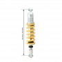 BMW R12 and R12 NineT Ohlins S46DR1L rear shock absorber - height + 10 mm